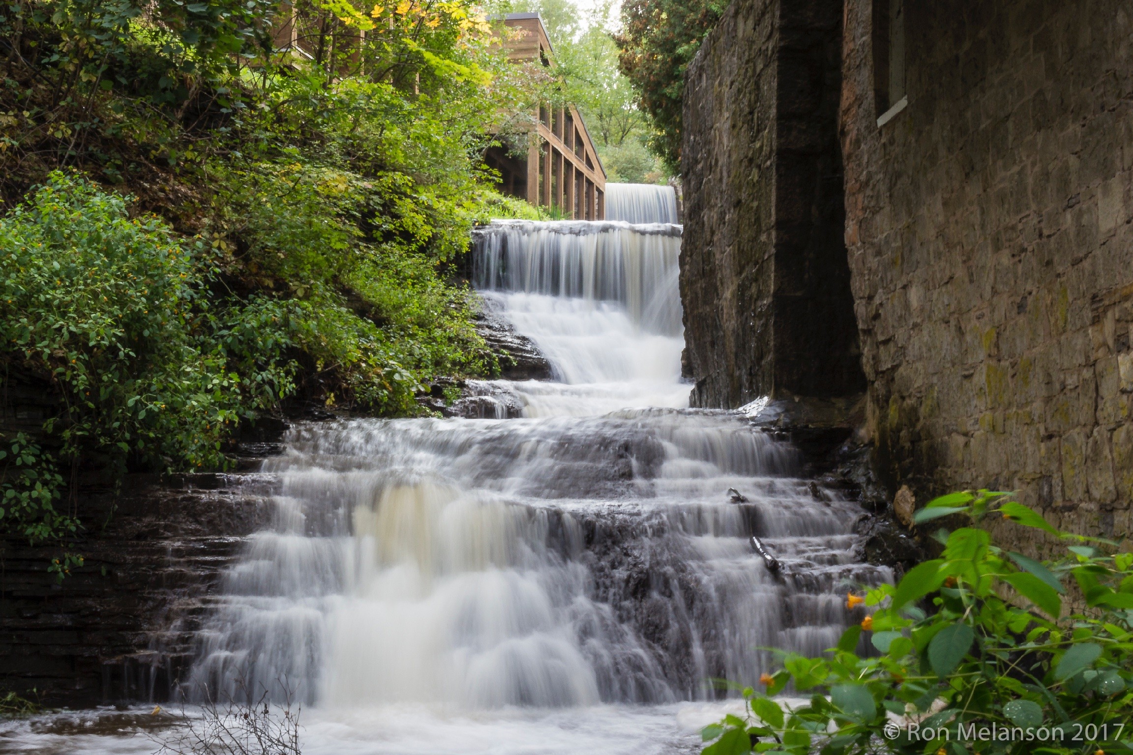 Falls at Ancaster Mill